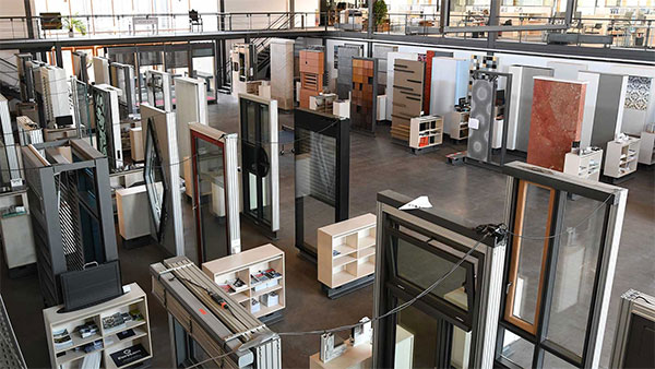 Showroom im Facade-Lab